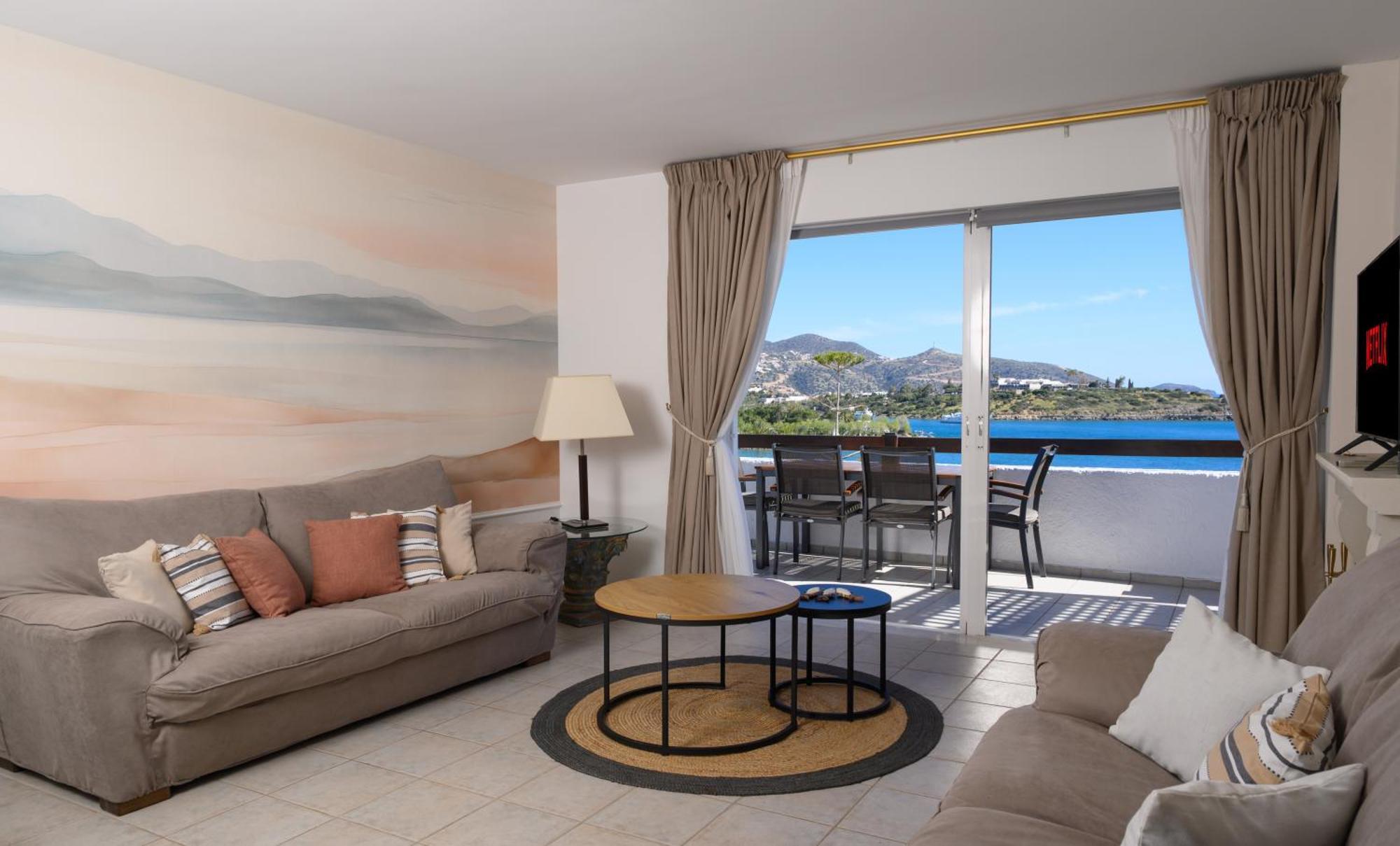 Horizon Central Apartment Amazing View Ayos Nikolaos Dış mekan fotoğraf